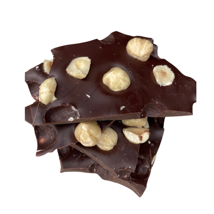 Dark Chocolate with whole Hazelnuts