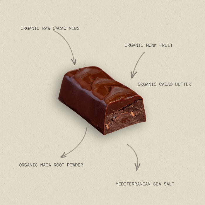 Dark Chocolate Maca & Cacao Bar