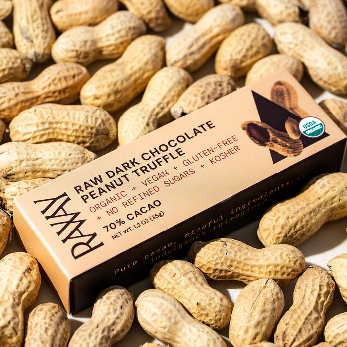 Dark Chocolate Jungle Peanut Truffle Bar
