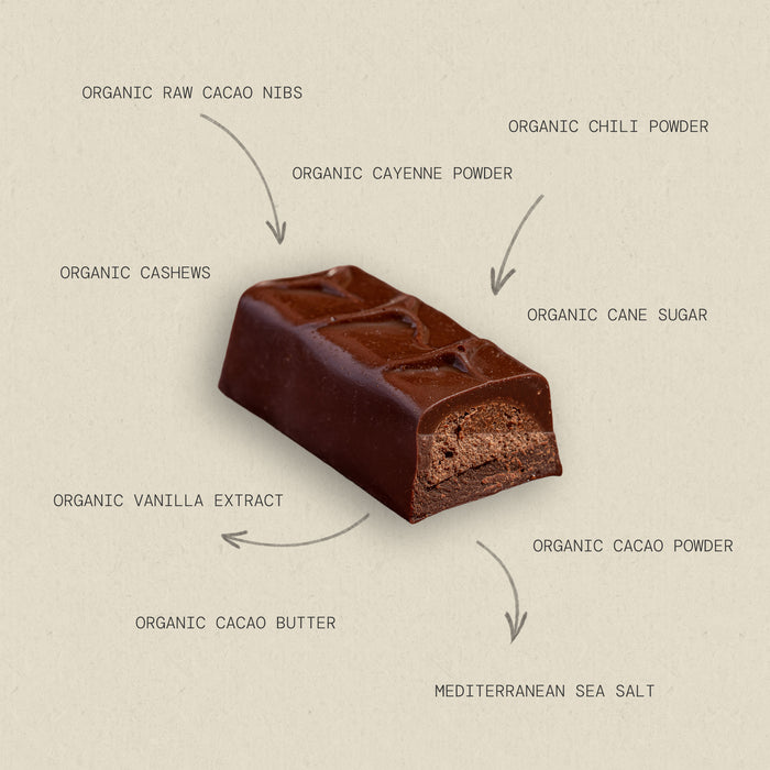 Dark Chocolate Chili Truffle Bar