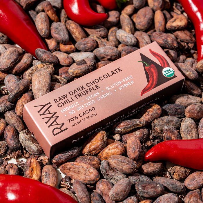 Dark Chocolate Chili Truffle Bar