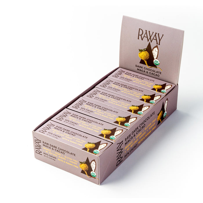 Dark Chocolate Maca & Cacao Bar