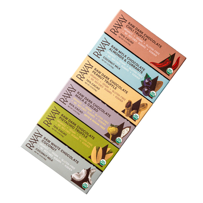 Mixed Variety Chocolate Bars (12 Pack)