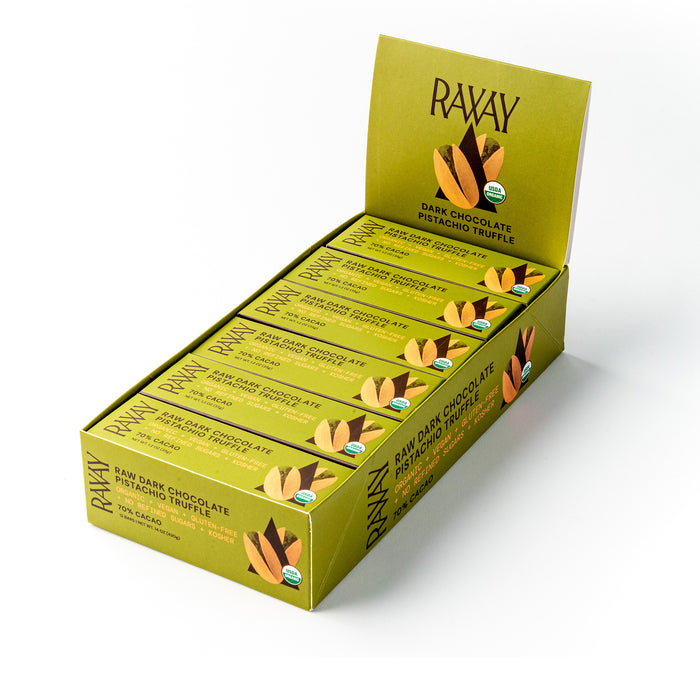 Dark Chocolate Pistachio Truffle Bar