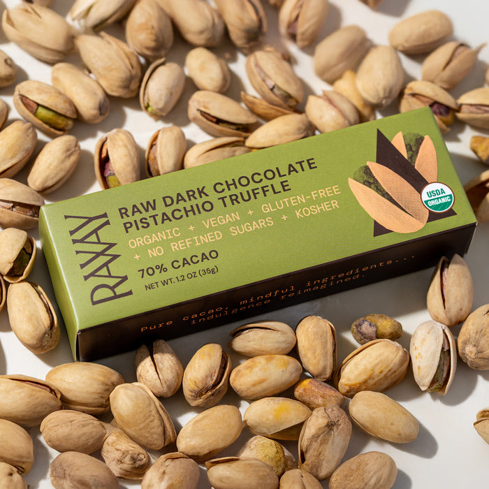 Dark Chocolate Pistachio Truffle Bar