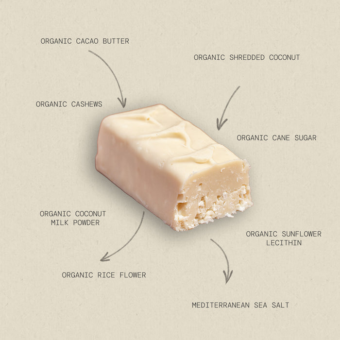 White Chocolate Coconut Bar